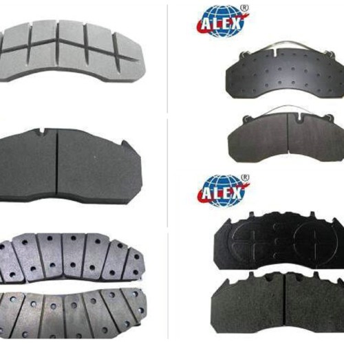 Rail brake pads